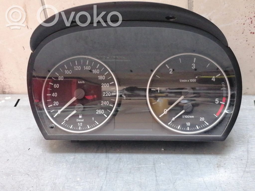 BMW 3 E90 E91 Geschwindigkeitsmesser Cockpit 