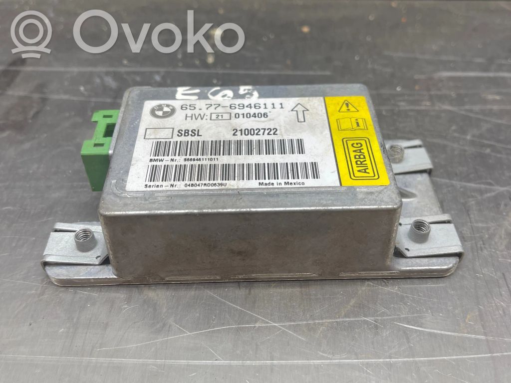 BMW 7 E65 E66 Airbag control unit/module 