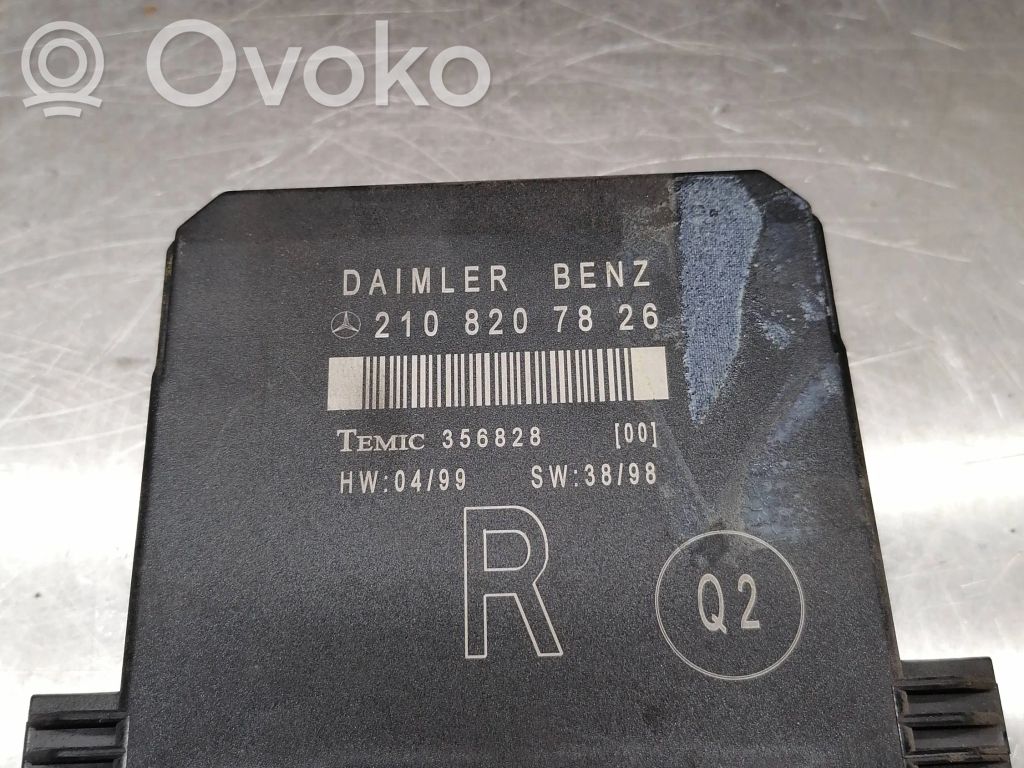 Mercedes-Benz E W210 Oven ohjainlaite/moduuli 