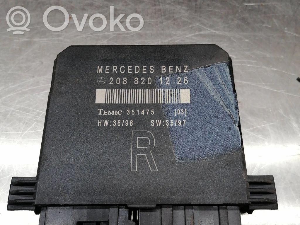 Mercedes-Benz CLK A208 C208 Türsteuergerät 