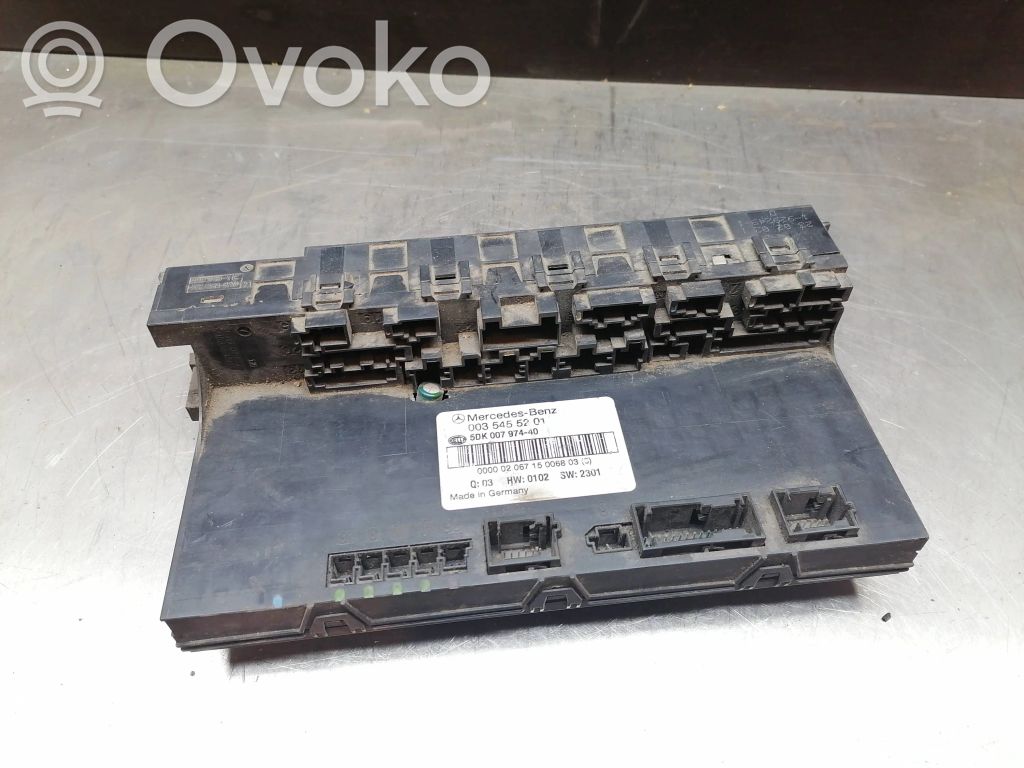 Mercedes-Benz C W203 Módulo de fusible 