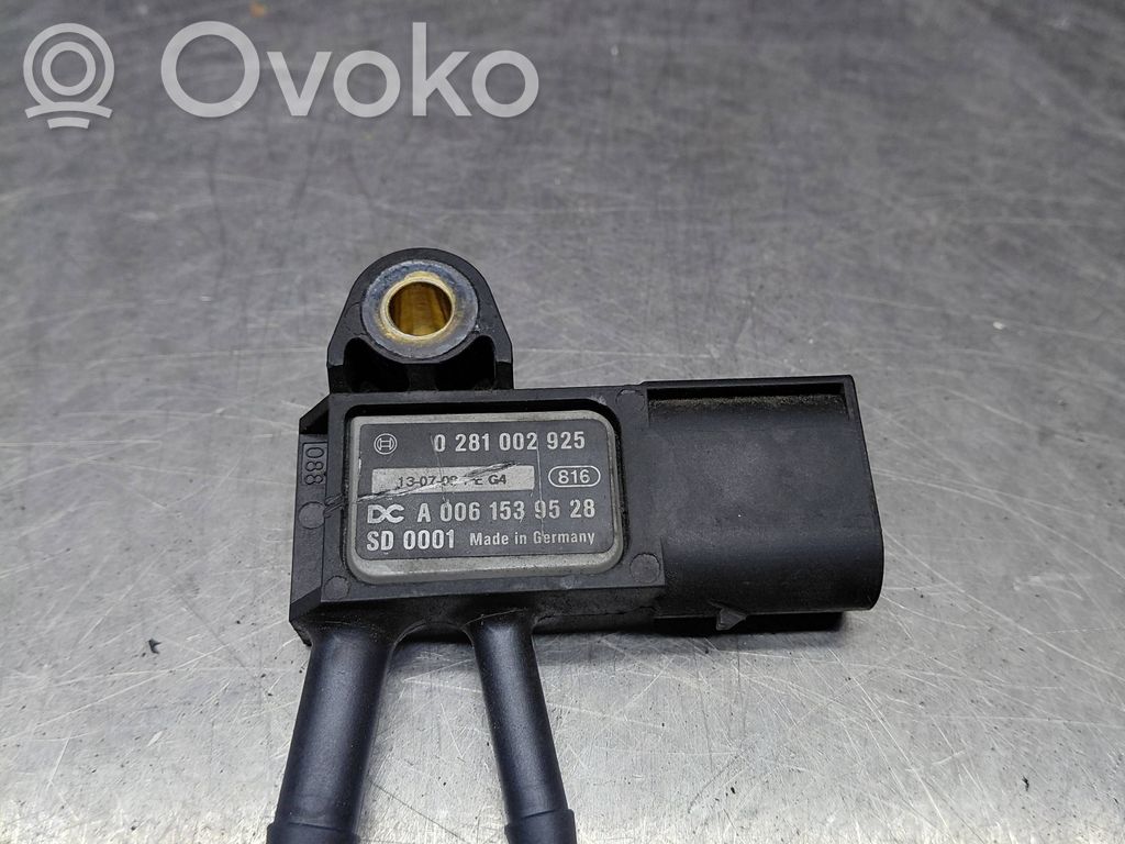 Mercedes-Benz E W211 Exhaust gas pressure sensor 