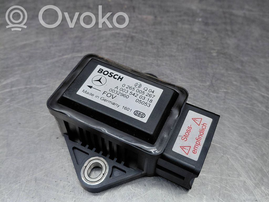 Mercedes-Benz E W211 Sensor ESP de aceleración de frecuencia del intermitente 