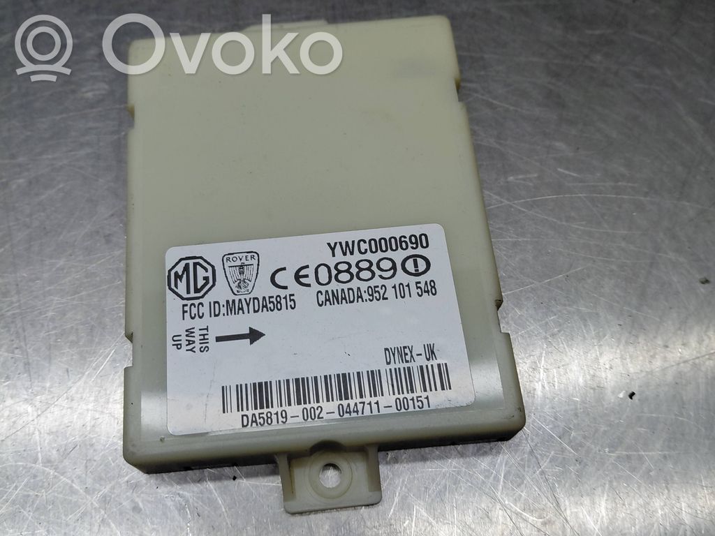 MG TF Alarm control unit/module 