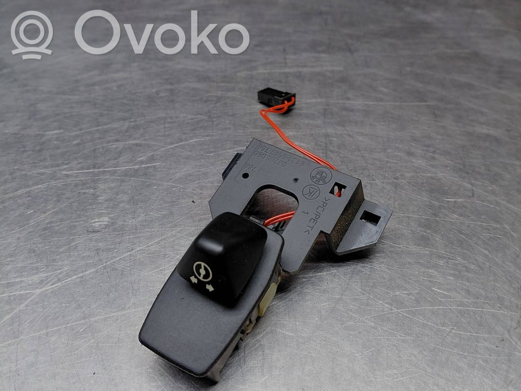 BMW 5 E60 E61 Steering wheel adjustment switch 