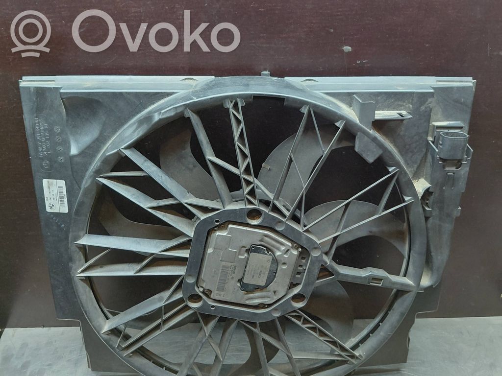 BMW 5 E60 E61 Elektrisks radiatoru ventilators 