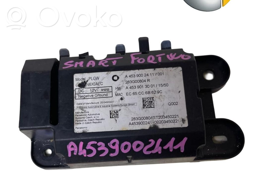 Smart ForFour II W453 Unidad de control/módulo del aire acondicionado 