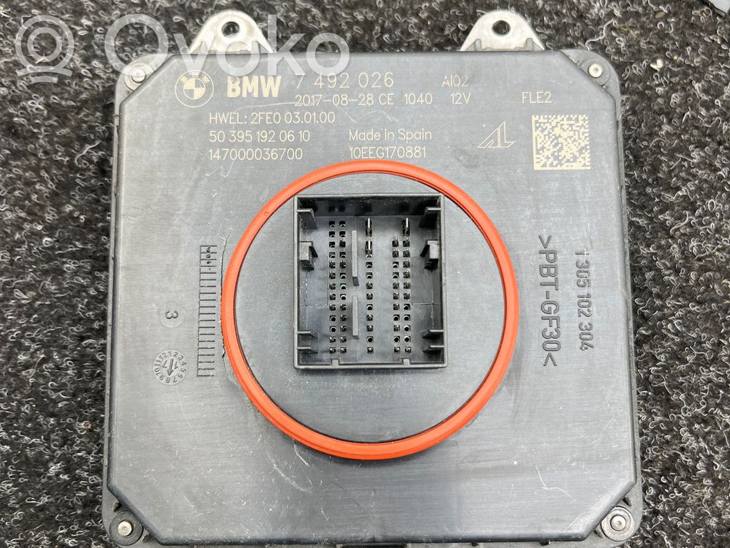 BMW 5 F10 F11 Moduł sterujący statecznikiem LED 