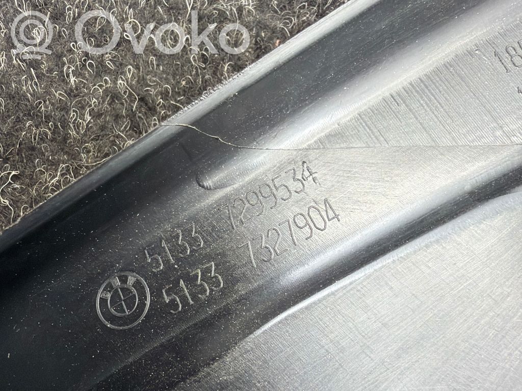 BMW X5 F15 Listwa / Uszczelka szyby drzwi przednich 