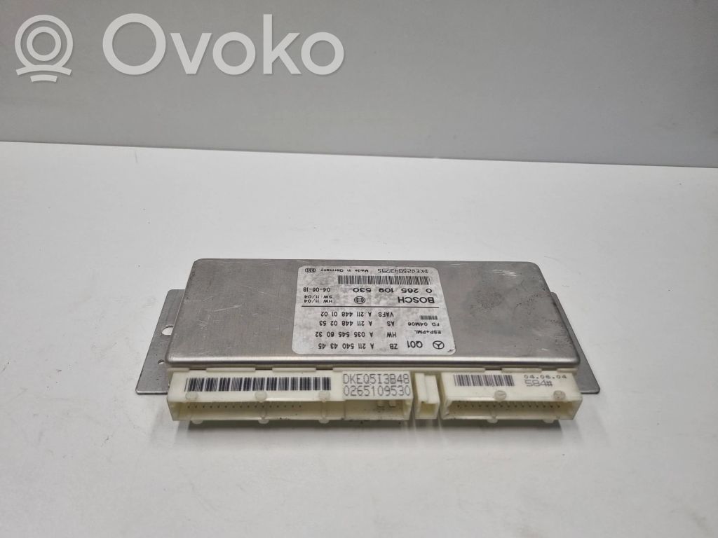 Mercedes-Benz E W211 ESP (stability system) control unit 