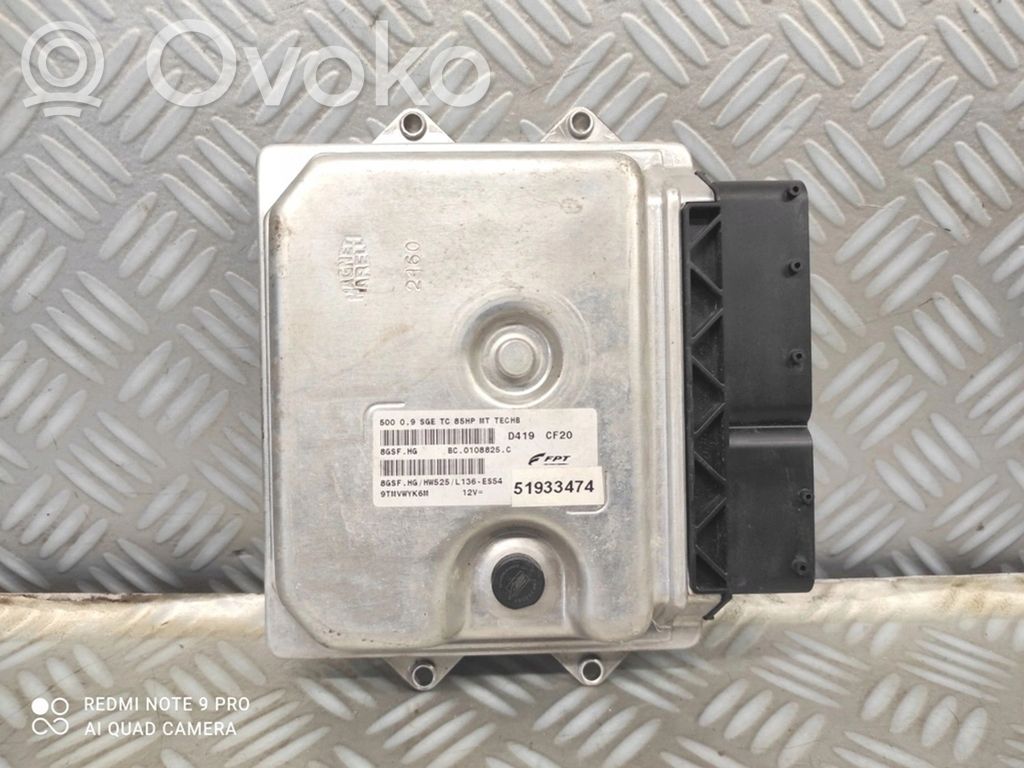 Fiat 500X Engine control unit/module 