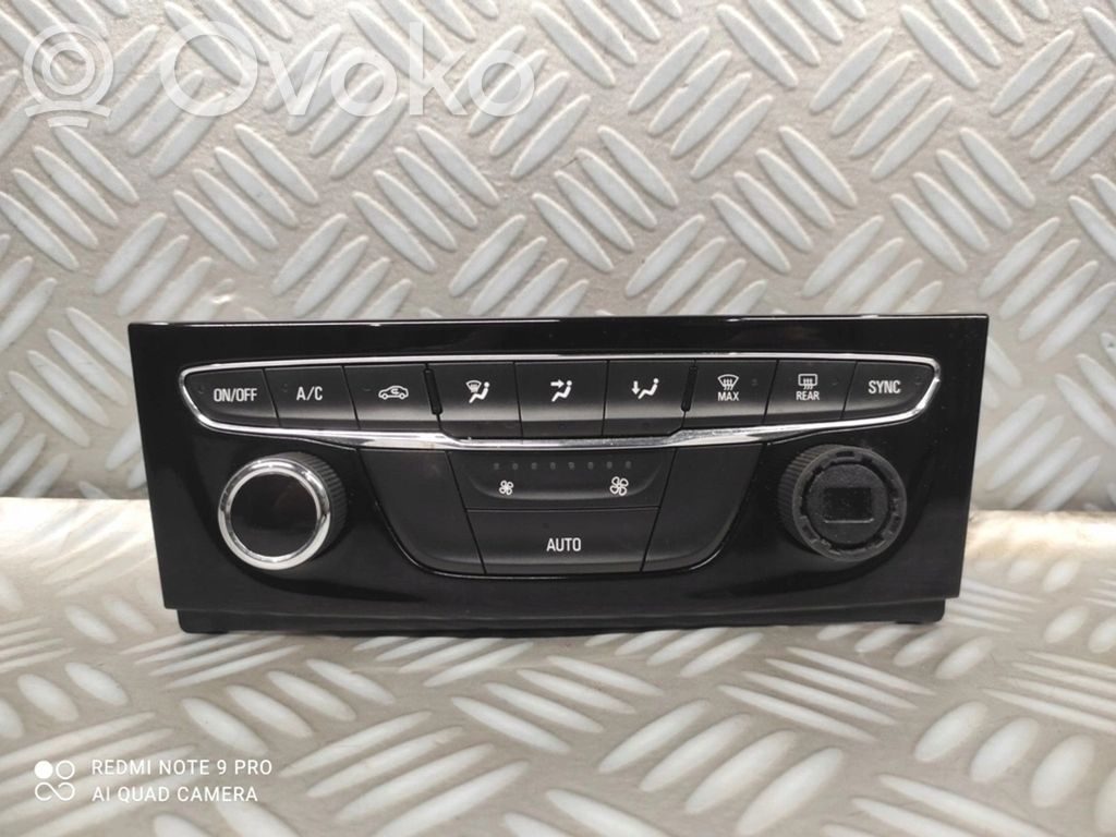 Opel Astra K Climate control unit 