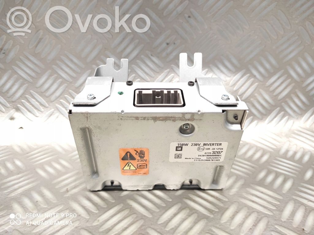 Opel Mokka X Voltage converter inverter 