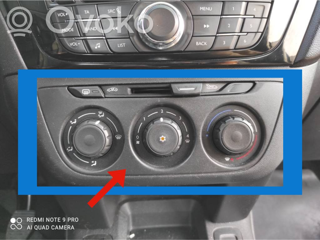 Peugeot 301 Climate control unit 