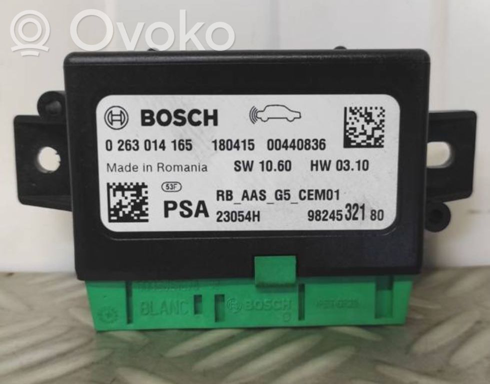 Parking PDC control unit/module   0263014165,180415,9824532180,00440836