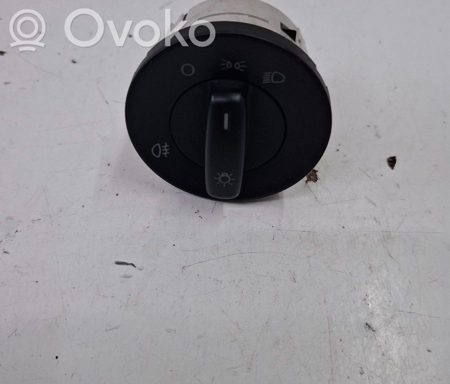 Skoda Octavia Mk2 (1Z) Panel lighting control switch 