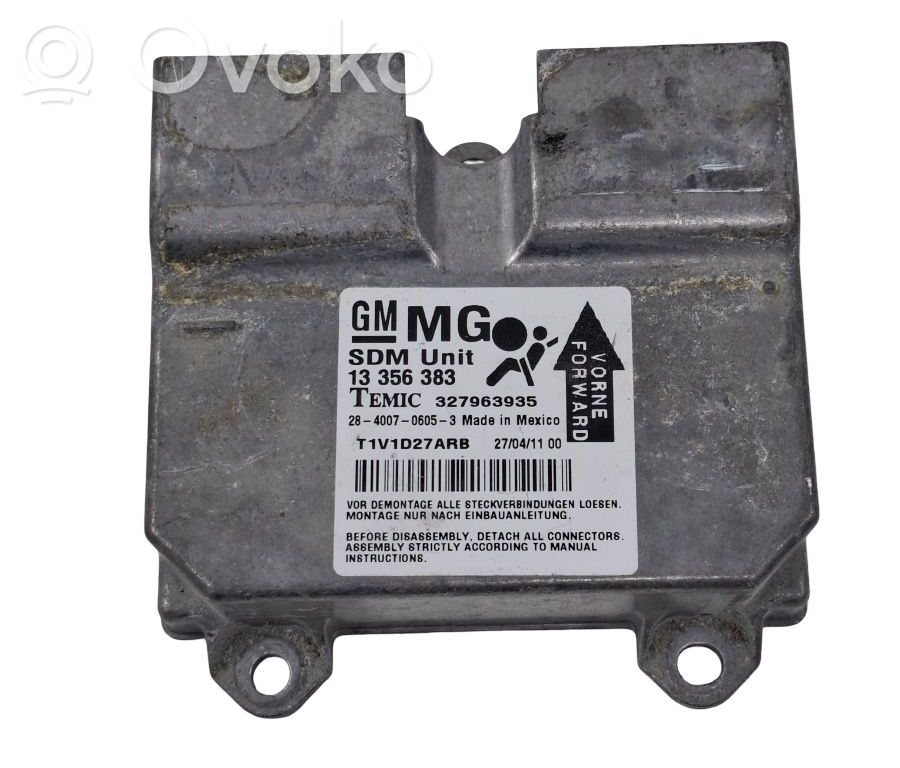 Opel Corsa D Airbag control unit/module 