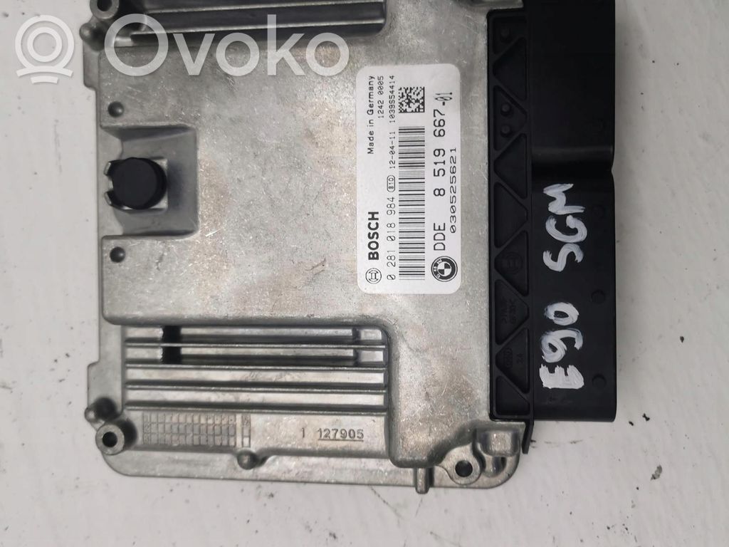 BMW 3 E90 E91 Engine control unit/module ECU 