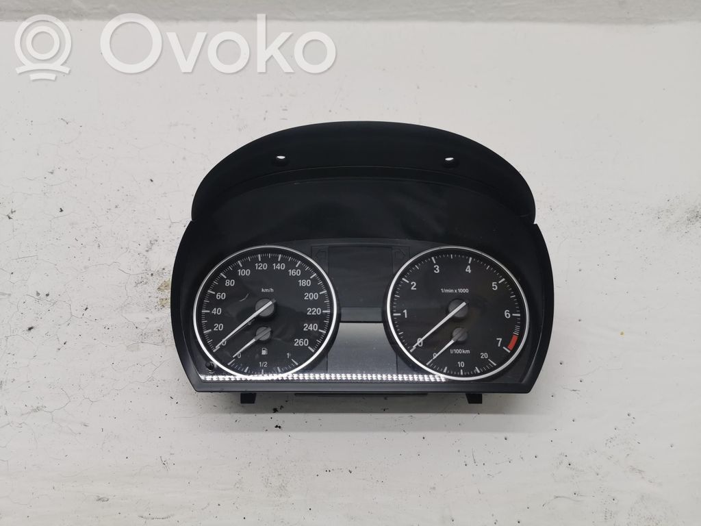 BMW 3 E90 E91 Speedometer (instrument cluster) 