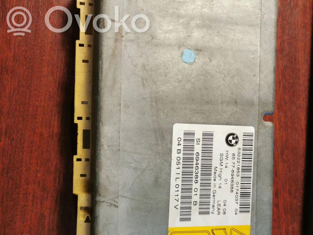 BMW 5 E60 E61 Module de contrôle airbag 