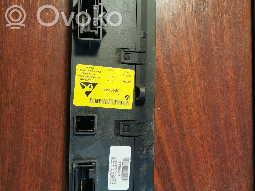 BMW 6 E63 E64 Interruptor de calefacción del asiento 