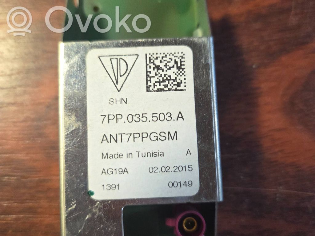 Porsche 911 991 GPS-pystyantenni 