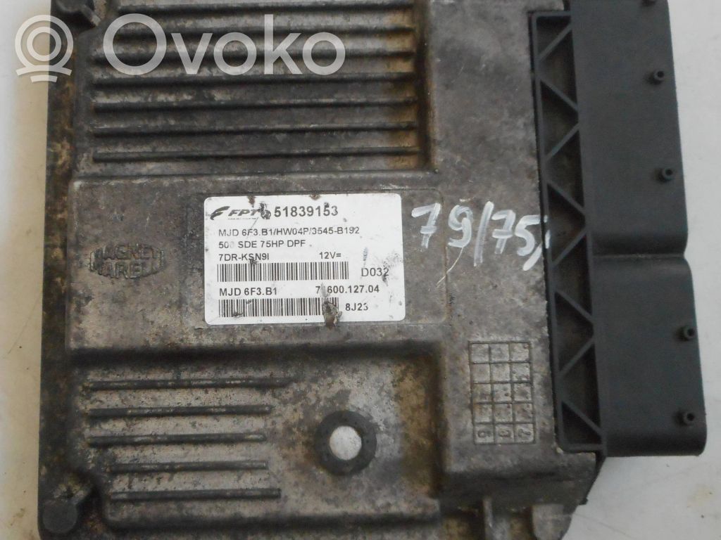 Fiat 500E Engine control unit/module ECU 