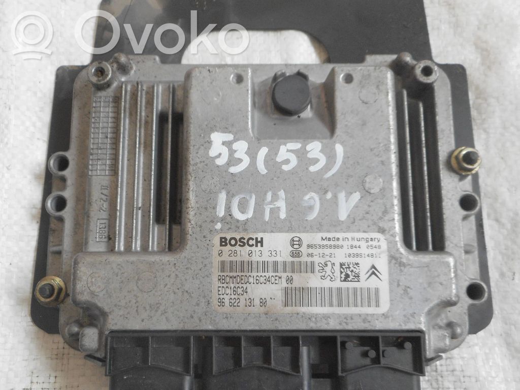 Citroen C4 I Picasso Calculateur moteur ECU 