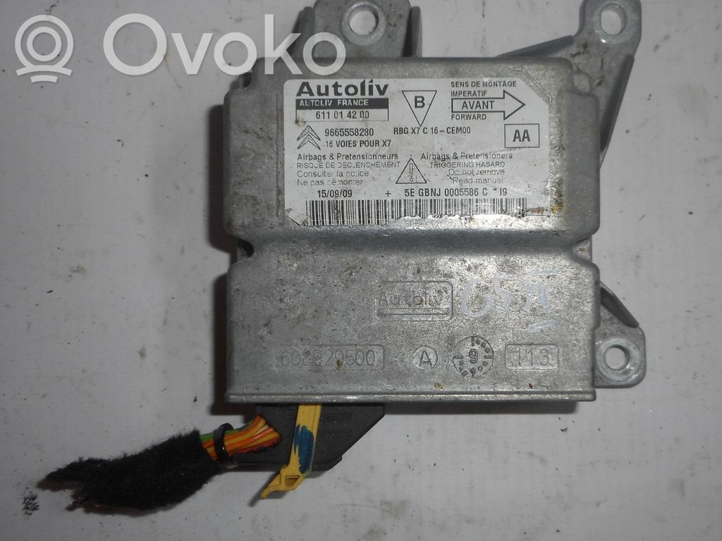 Citroen C5 Airbag control unit/module 