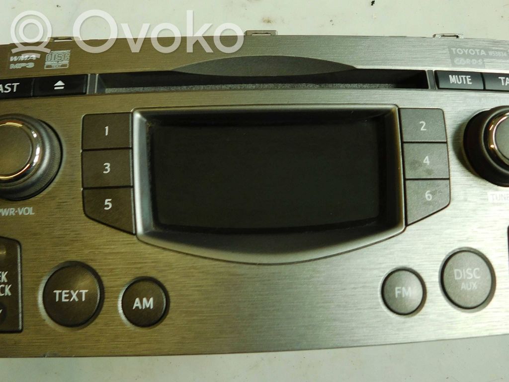 Toyota Verso Unitate principală radio/CD/DVD/GPS 