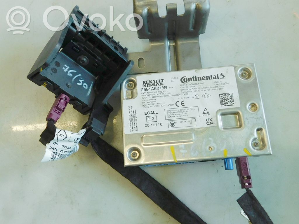 Dacia Sandero III Module unité de contrôle Bluetooth 