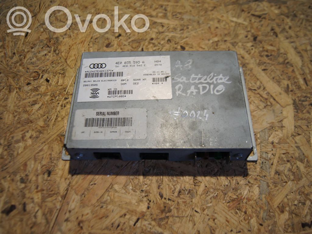 Audi A8 S8 D3 4E Head unit multimedia control 