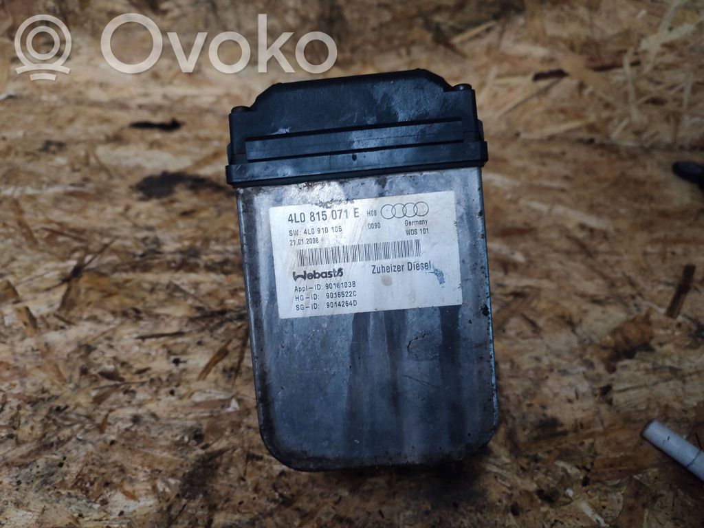 Audi Q7 4L Ogrzewanie postojowe Webasto 