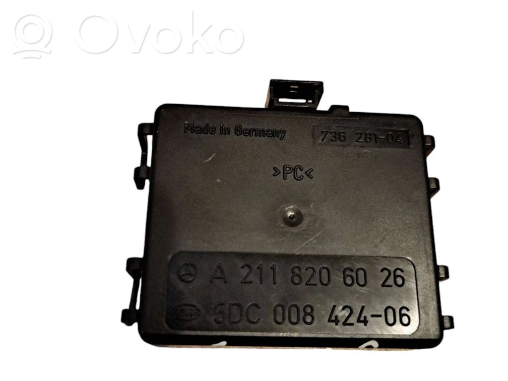 Mercedes-Benz E W211 Sensor de lluvia 
