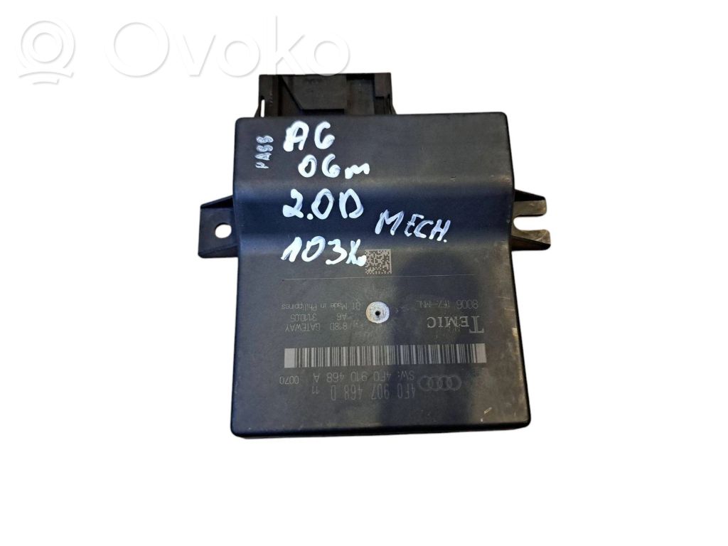 Gateway control module   4F0907468D,4F0910468