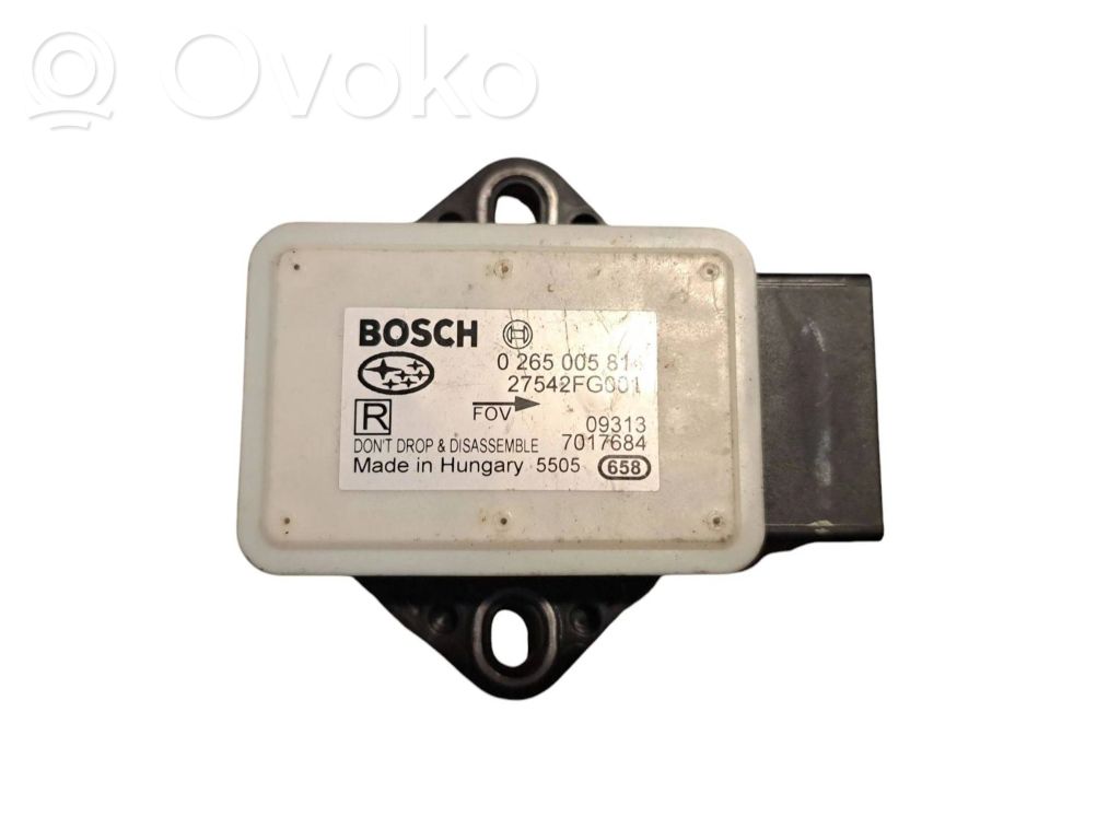 Subaru Forester SH Sensor ESP de aceleración de frecuencia del intermitente 