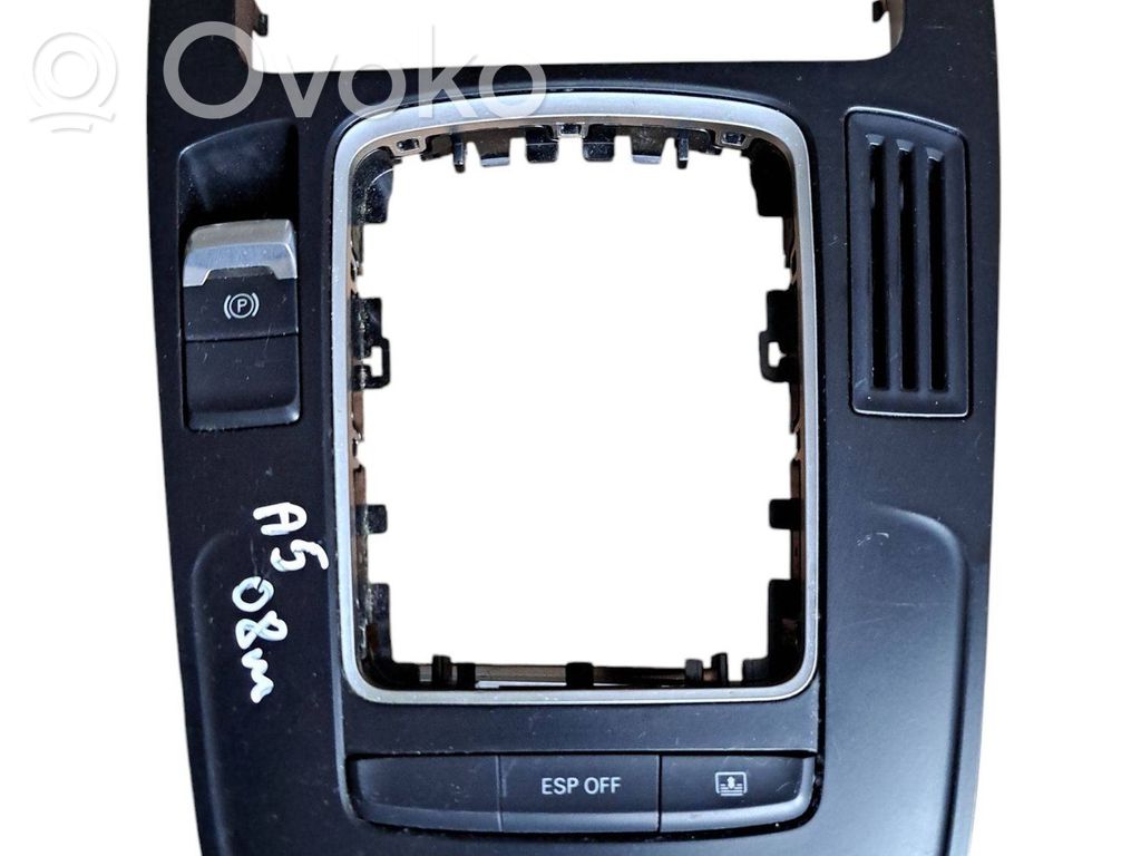 Audi A5 8T 8F Gear shifter surround trim plastic 
