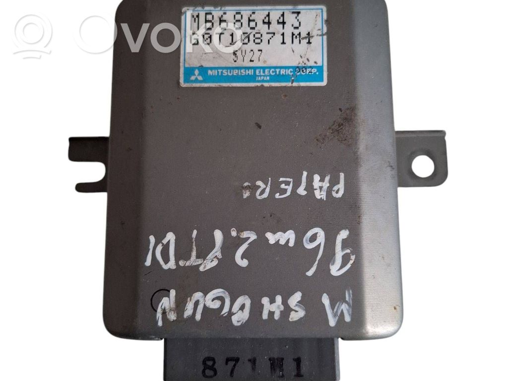 Mitsubishi Pajero Other control units/modules 