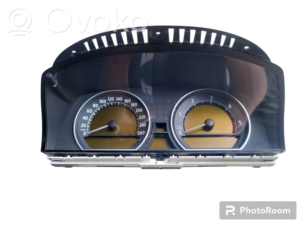 BMW 7 E65 E66 Spidometrs (instrumentu panelī) 
