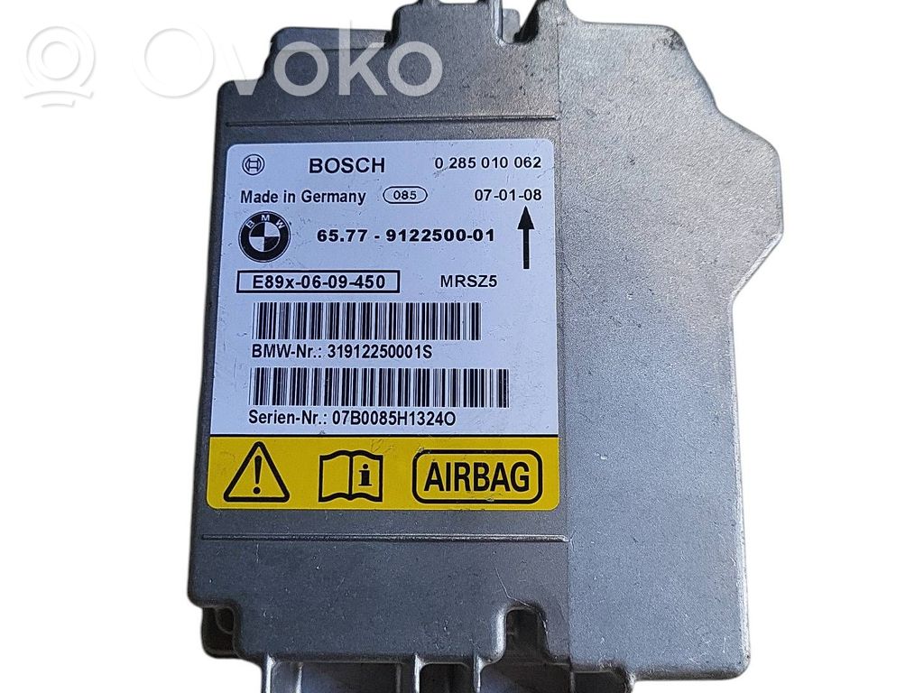 BMW 3 E90 E91 Airbag control unit/module 