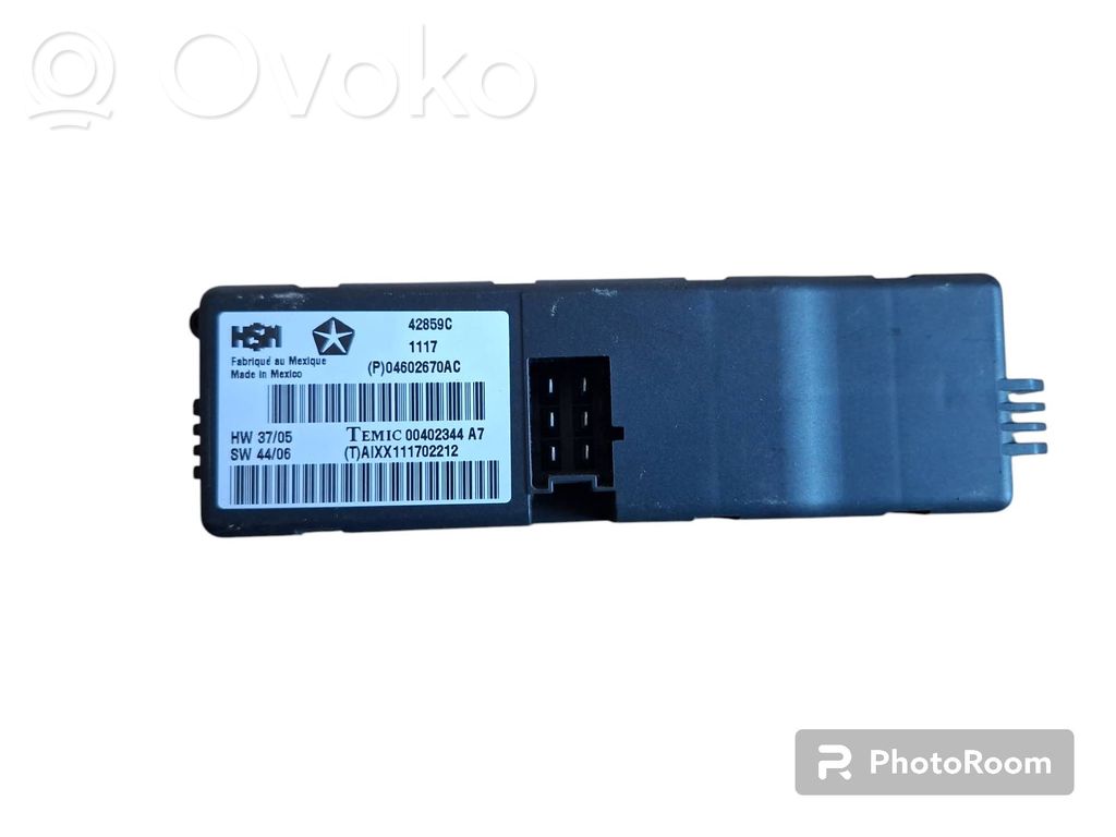 Jeep Grand Cherokee (WK) Seat control module 