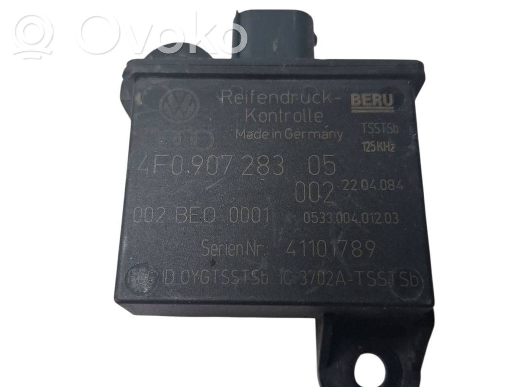 Audi A6 S6 C6 4F Sensor de presión del neumático 