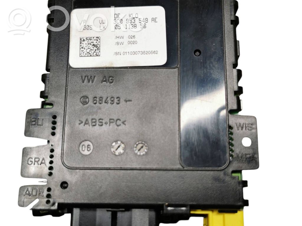 Volkswagen PASSAT B6 Steering angle sensor 