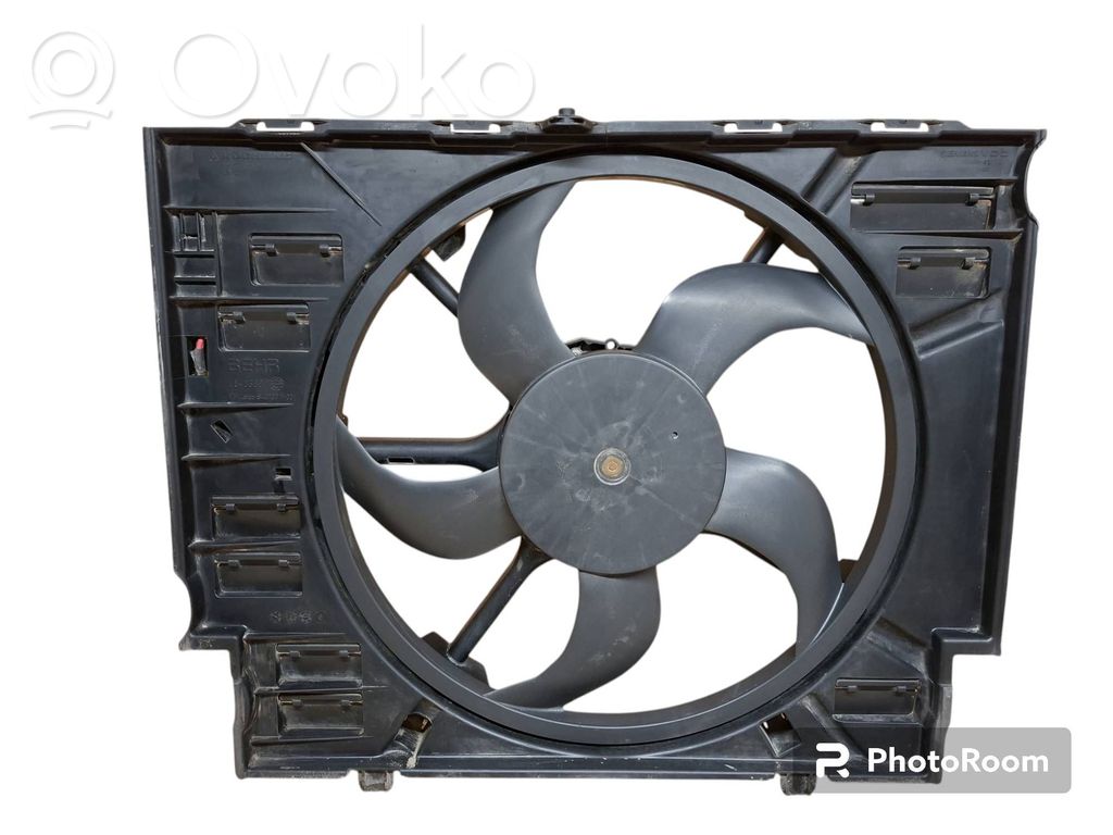 BMW 5 E60 E61 Elektrisks radiatoru ventilators 
