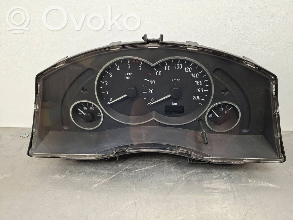 Opel Meriva A Compteur de vitesse tableau de bord 