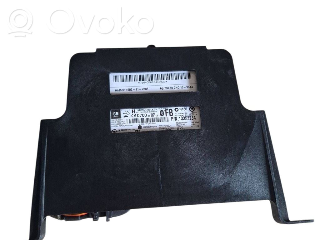 Unidad de control/módulo de bluetooth   13353284
