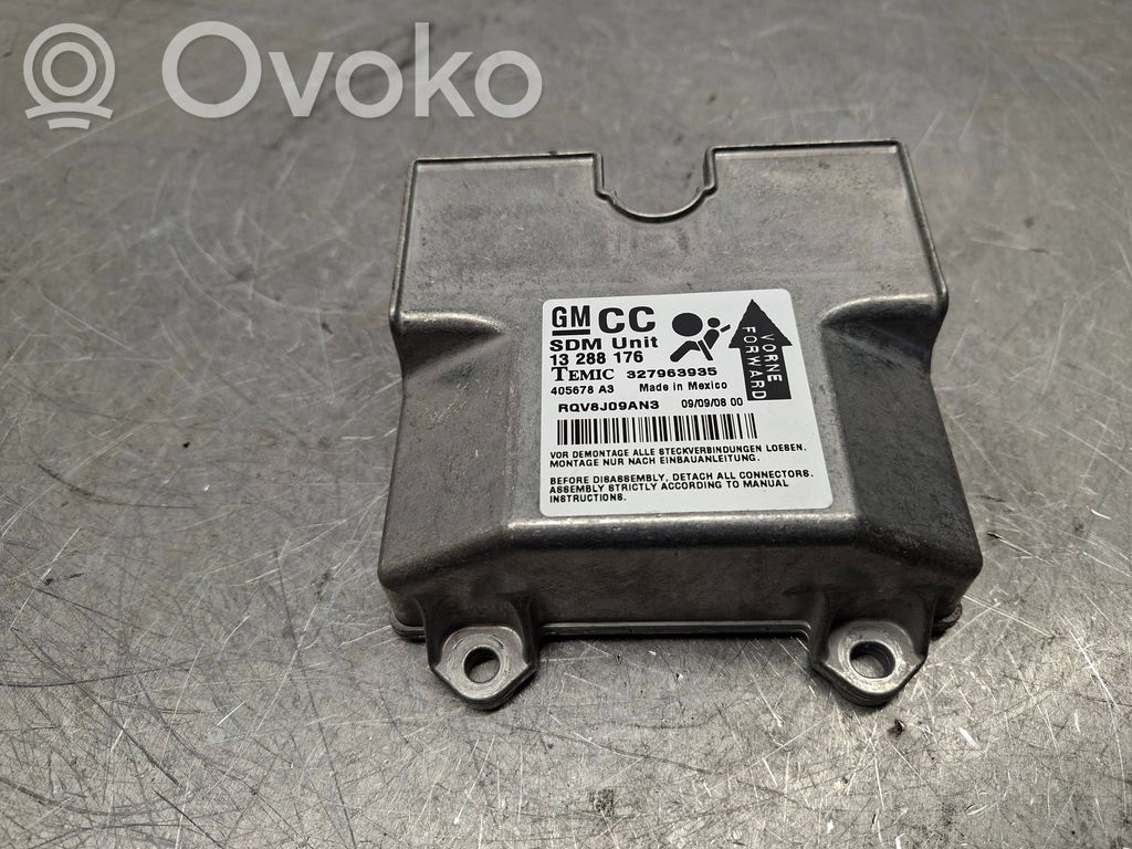 Opel Astra H Airbag control unit/module 