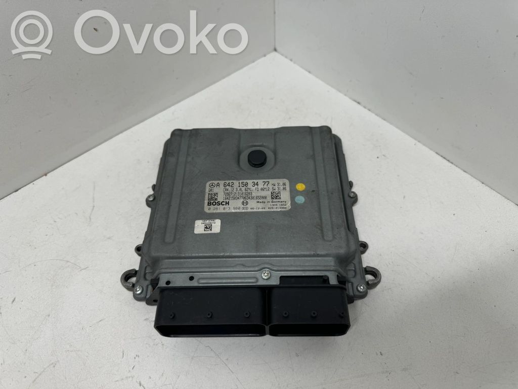 Sterownik / Moduł ECU   A6421503477,0281013980,6421503477