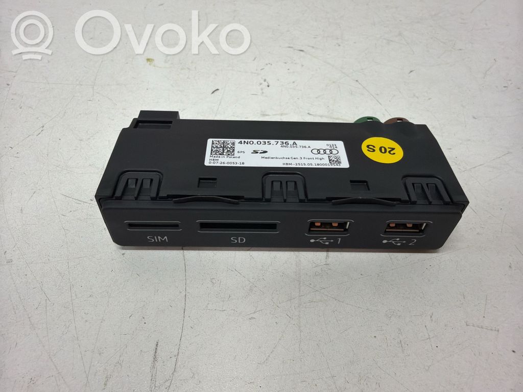 Audi A6 S6 C8 4K Enchufe conector USB 