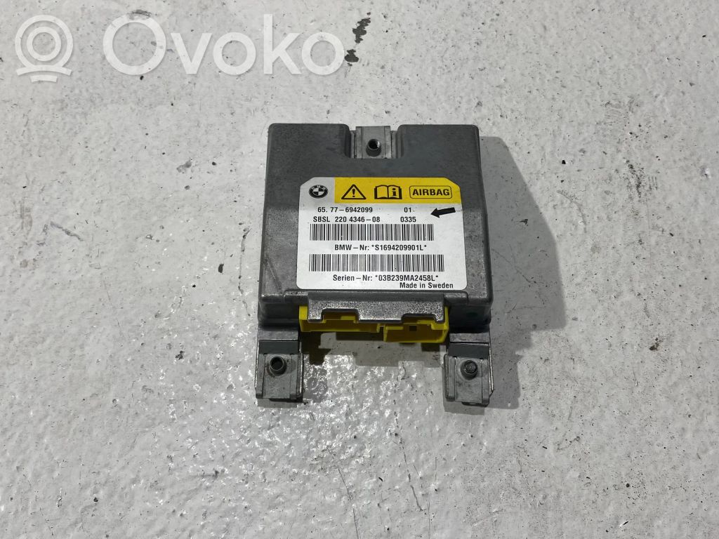 Unidad de control/módulo del Airbag   65776942099